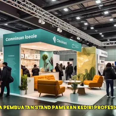 biaya pembuatan stand pameran kediri profesional